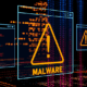 malware warning sign