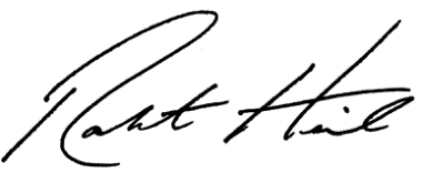 robert heil signature